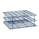 United Scientific® Coated Wire Rack, 50 mL Centrifuge Tubes, 36 Place, Blue