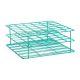 United Scientific® Coated Wire Rack, 50 mL Centrifuge Tubes, 36 Place, Teal