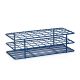 United Scientific® Coated Wire Rack, 13-16 mm Tubes, 40 Place, Blue