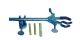 United Scientific™ 3-Prong Universal Clamp With Holder