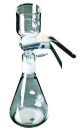 United Scientific™ Replacement Glass Base And Cap, 47mm