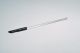 United Scientific™ Glass Stirring Rods W/ Rubber Policeman, 6in Long, 5mm Diameter, Pk/12