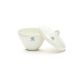 United Scientific™ Porcelain Crucible, Wide Form, With Cover, 100ml
