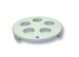 United Scientific™ Porcelain Desiccator Plate With Stand, 190mm Dia.