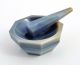 United Scientific™ Mortar & Pestle Set, Agate Stone, Mortar OD 1.5in