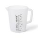 United Scientific™ Beakers W/Handle, Printed Graduations, PP, 2000ml