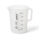 United Scientific™ Beakers W/Handle, Printed Graduations, PP, 5000ml