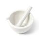 United Scientific™ Mortar & Pestle Set, Porcelain, Fully Glazed, 300Ml