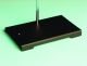 United Scientific™ Two-Hole Support Stand W/ Rod, Stamped Steel, 4in X 6in Base With 18in Rod