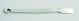 United Scientific™ Spatula, Stainless Steel, Flat And Spoon, 4in