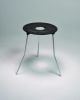 United Scientific™ Tripod Stand W/ Concentric Rings, Cast Iron, 3.5in, 4.75in, 6.5in Ring O.D., 9in Height