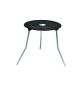 United Scientific™ Tripod Stand W/ Concentric Rings, Cast Iron, 3.5in, 4.75in, 6.5in, 8in Ring O.D., 9in Height