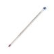 United Scientific™ Thermometer, Red Liquid, 12in, Partial Immersion, Dual Scale, -20 To 150 C / 0 To 300 F