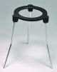United Scientific™ Tripod Stand, Cast Iron, 3 1/2in Ring, 6in Height