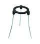 United Scientific™ Tripod Stand, Cast Iron, 3 1/2in Ring, 9in Height
