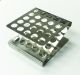 United Scientific™ Test Tube Rack, Stainless Steel