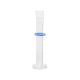Measuring Cylinder, Double Scale, To Deliver, Class A, Batch Certified, 100ml
