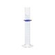Graduated Cylinder, Double Scale, Borosilicate Glass, Class B, 100ml