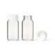 United Scientific® Scintillation Vials, 20 mL, With Attached PP Cap (Size 22-400) And Polyethylene Liner