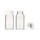 United Scientific® Scintillation Vials, 20 mL, With Unattached PP Cap (Size 22-400) And Pulp Foil Liner