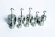 United Scientific™ Basic Hooked Weight Set Of 10, Stainless Steel