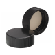 28-400 Cap, Phen Blk, PTFE Lnr
