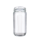 8 Oz Btl, Wide Mouth Ac Round, Clr Gls