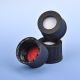 SCREW THREAD CLOSURES, Red PTFE/White Silicone w/slit, Yellow, 10-425, CS1000 PP Open Top