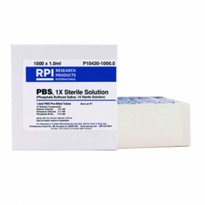 PBS [Phosphate Buffered Saline], 1X Solution, 1.5ml Pre-Filled Tubes ...