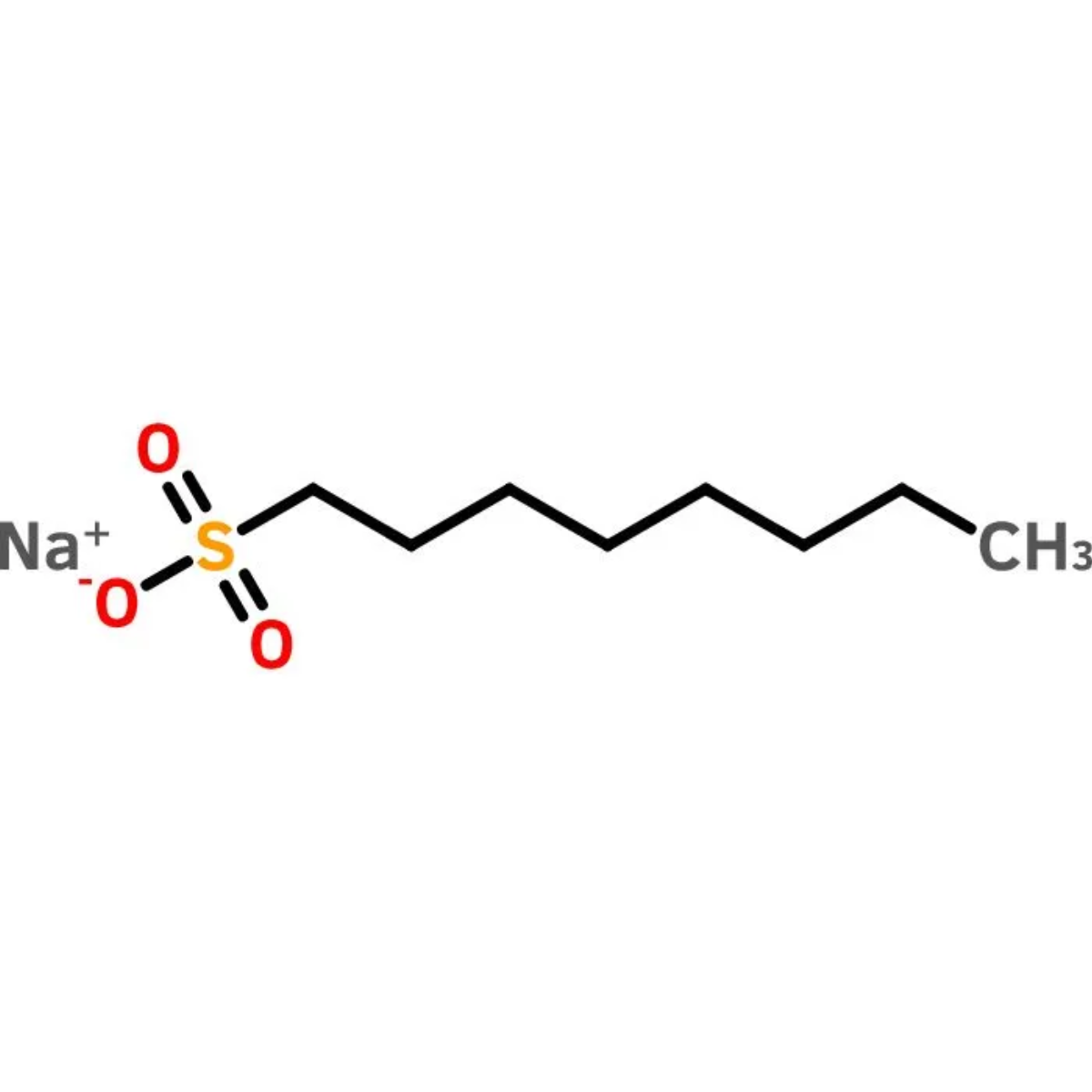 1-Octane sulfonic acid sodium salt (Anhydrous), CAS# 5324-84-5, 100g