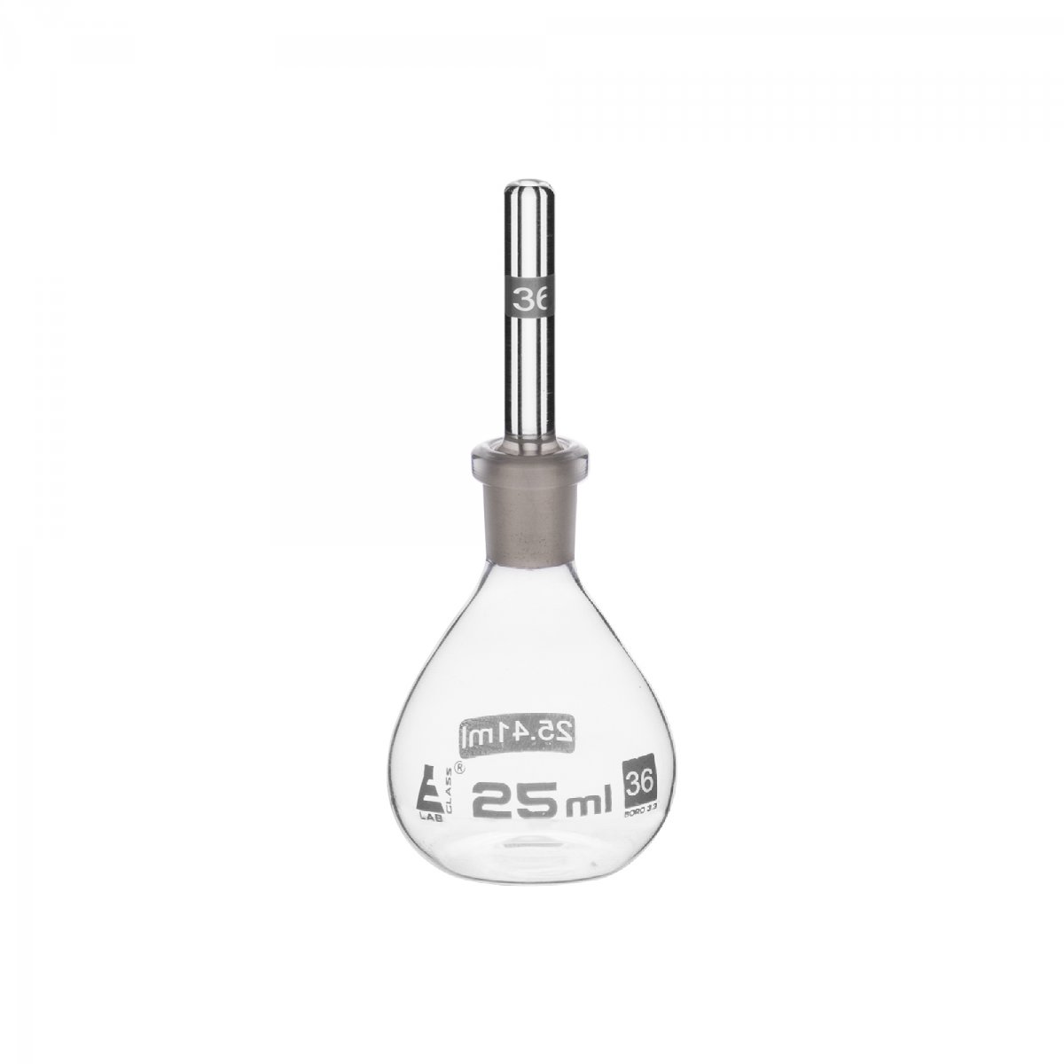 Pycnometer, Calibrated, 25ml