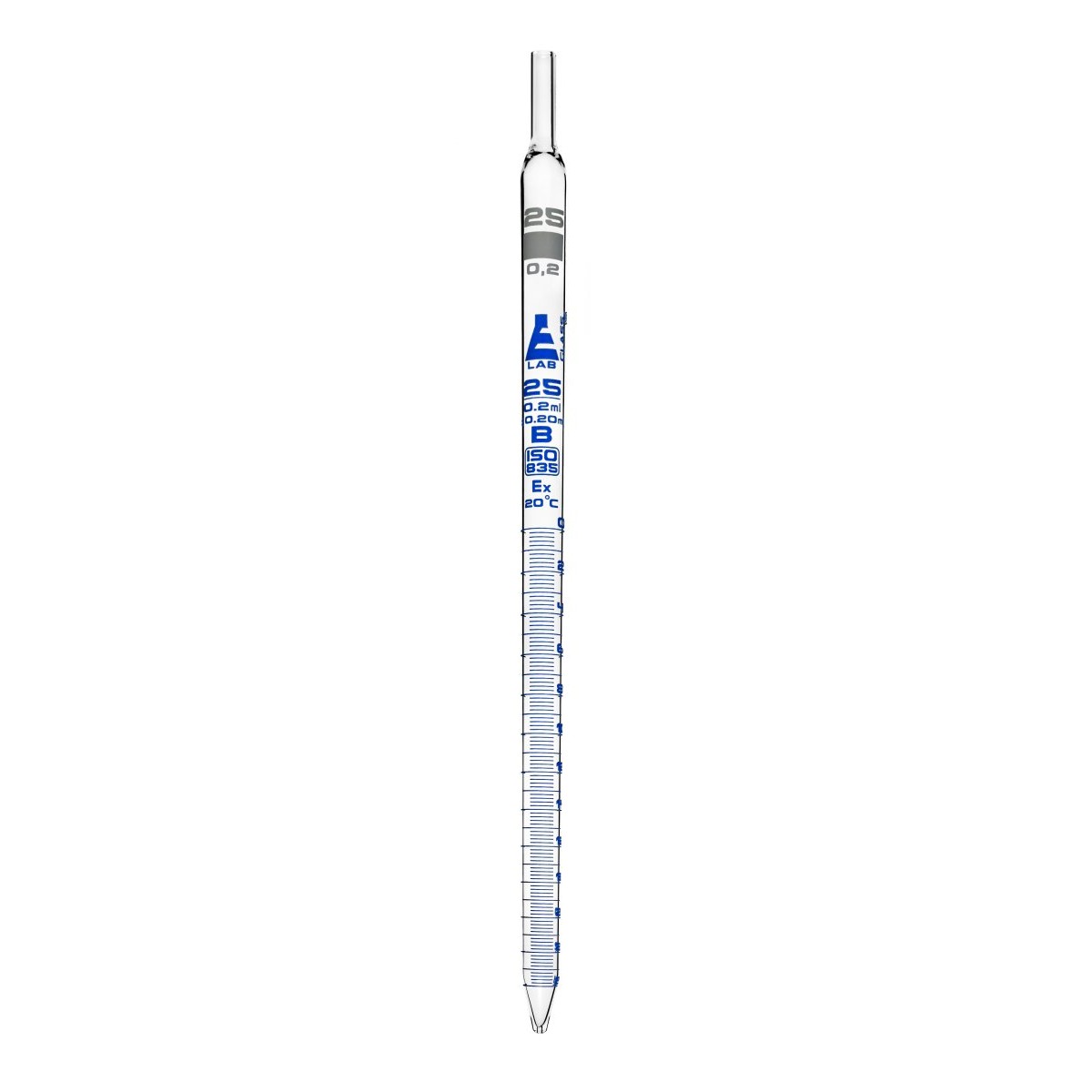 Pipette Serological class 'B' 25.0ml, White