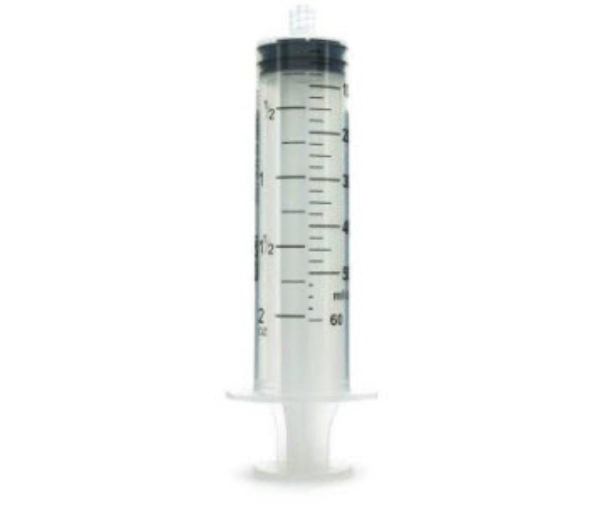 60mL Luer Lock Syringe with Cap, Sterile, CS150