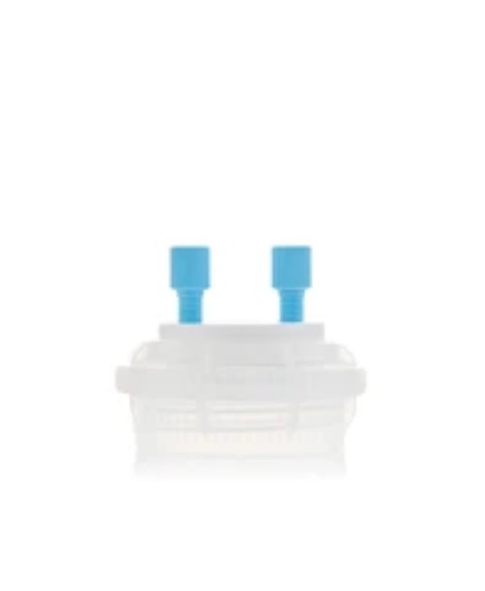 ChromCap™ 100 HPLC Cap Assy, GL45, Adapter w Vent Hole, Two (2x) Ports- OD Tubing 3.2mm (1/8in) or 1.6mm (1/16in), 1/EA