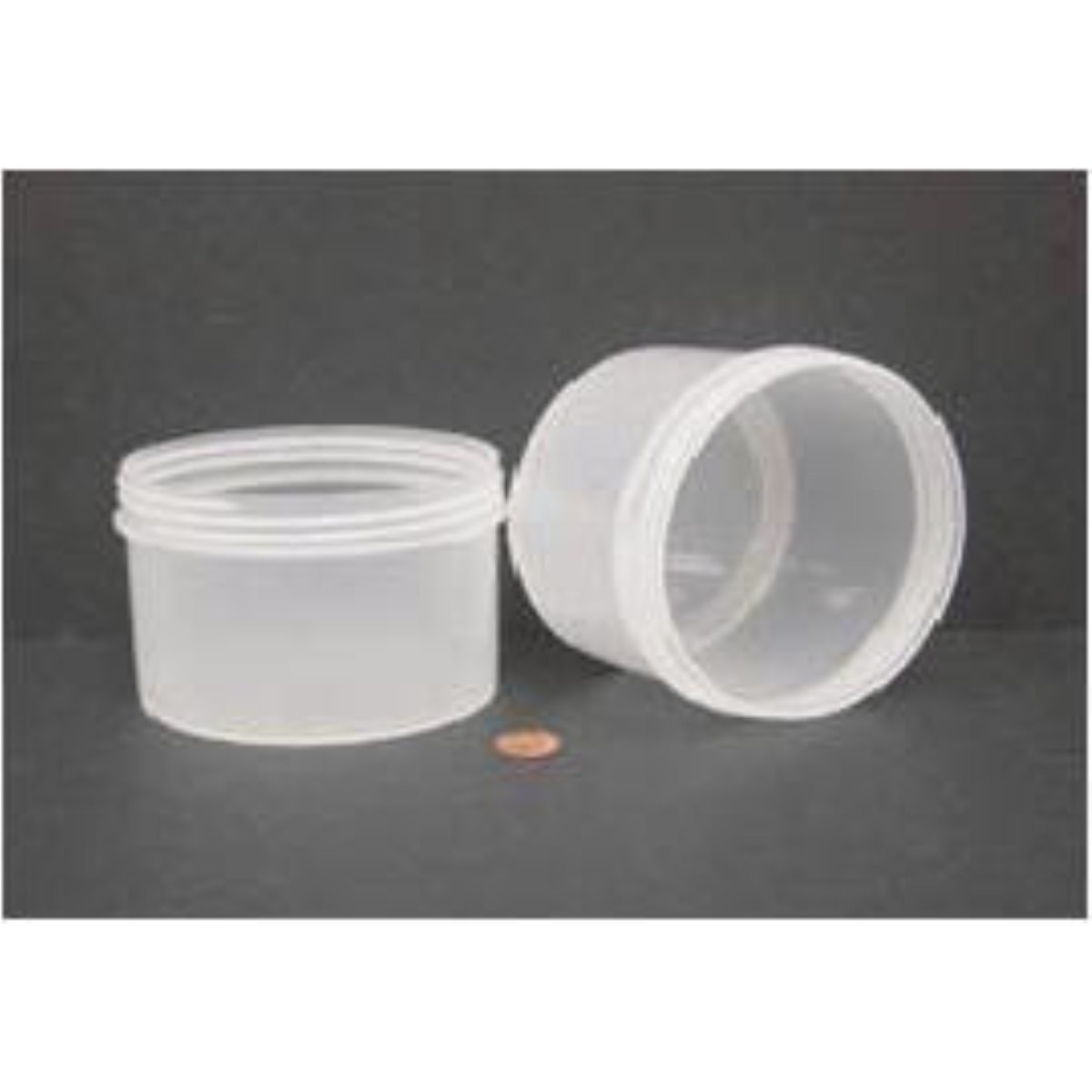 Jar, Wide Mouth, 720mL , 24oz, PP, 120mm Opening, 4 3/8 x 3 1/8in., Screw Cap Packaged Separately