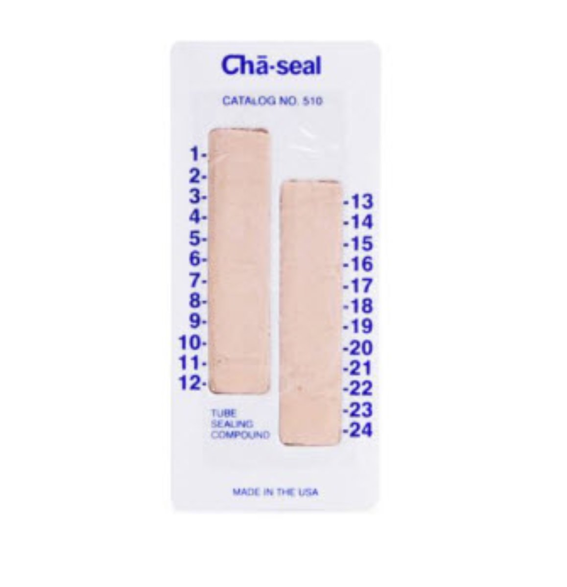 Sealing Compound, Chase, 10/box, hematocrit EA/1BOX/10