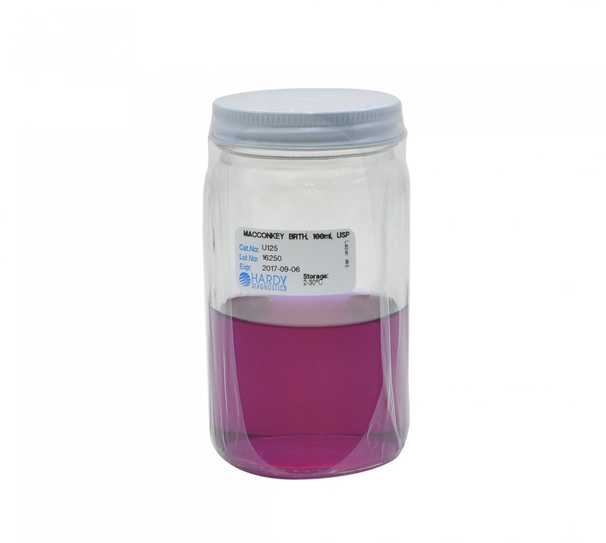 MacConkey Broth,USP,100ml; HDx, 180ml PC WM jar