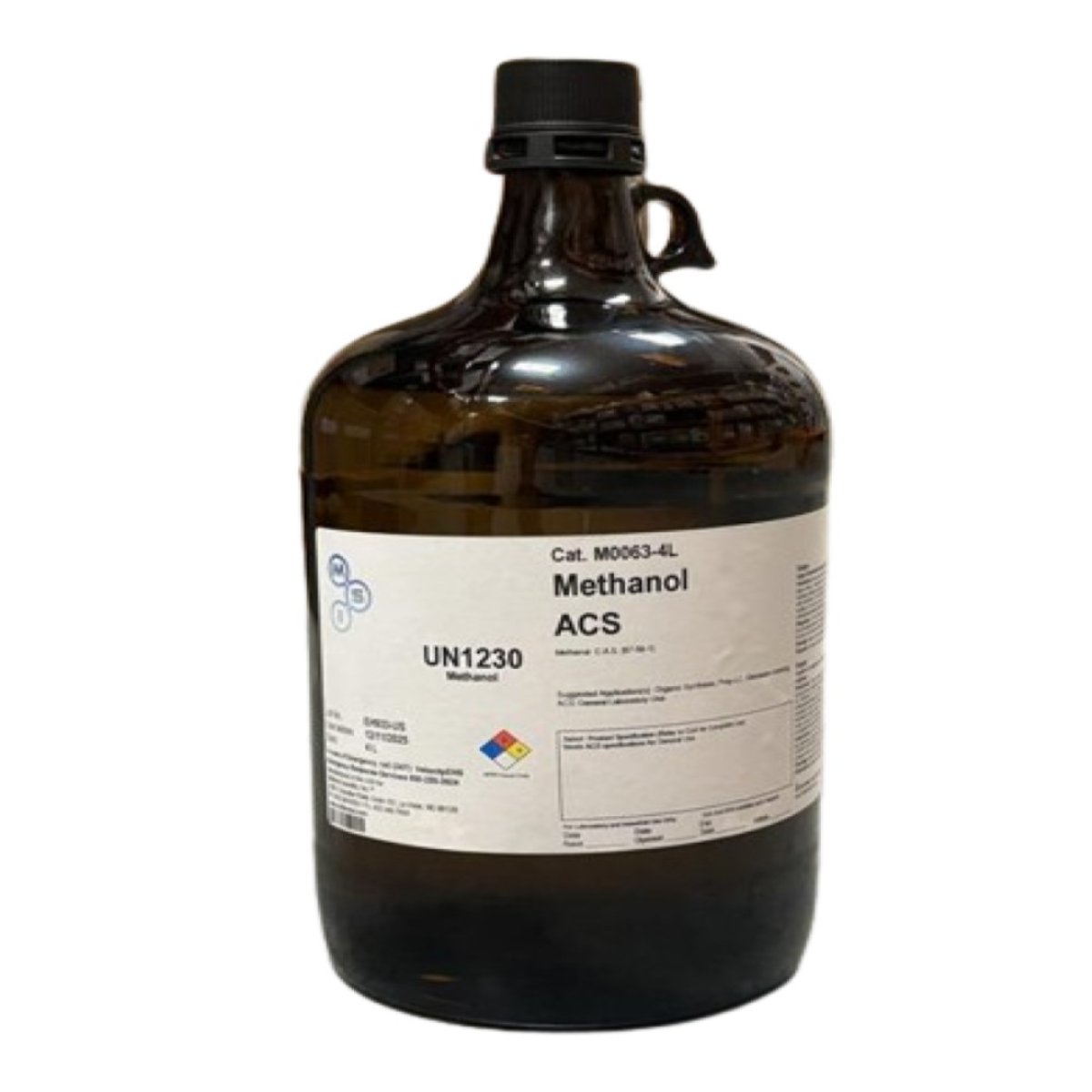 4L MultiSolv Methanol, 99.8%, ACS Grade