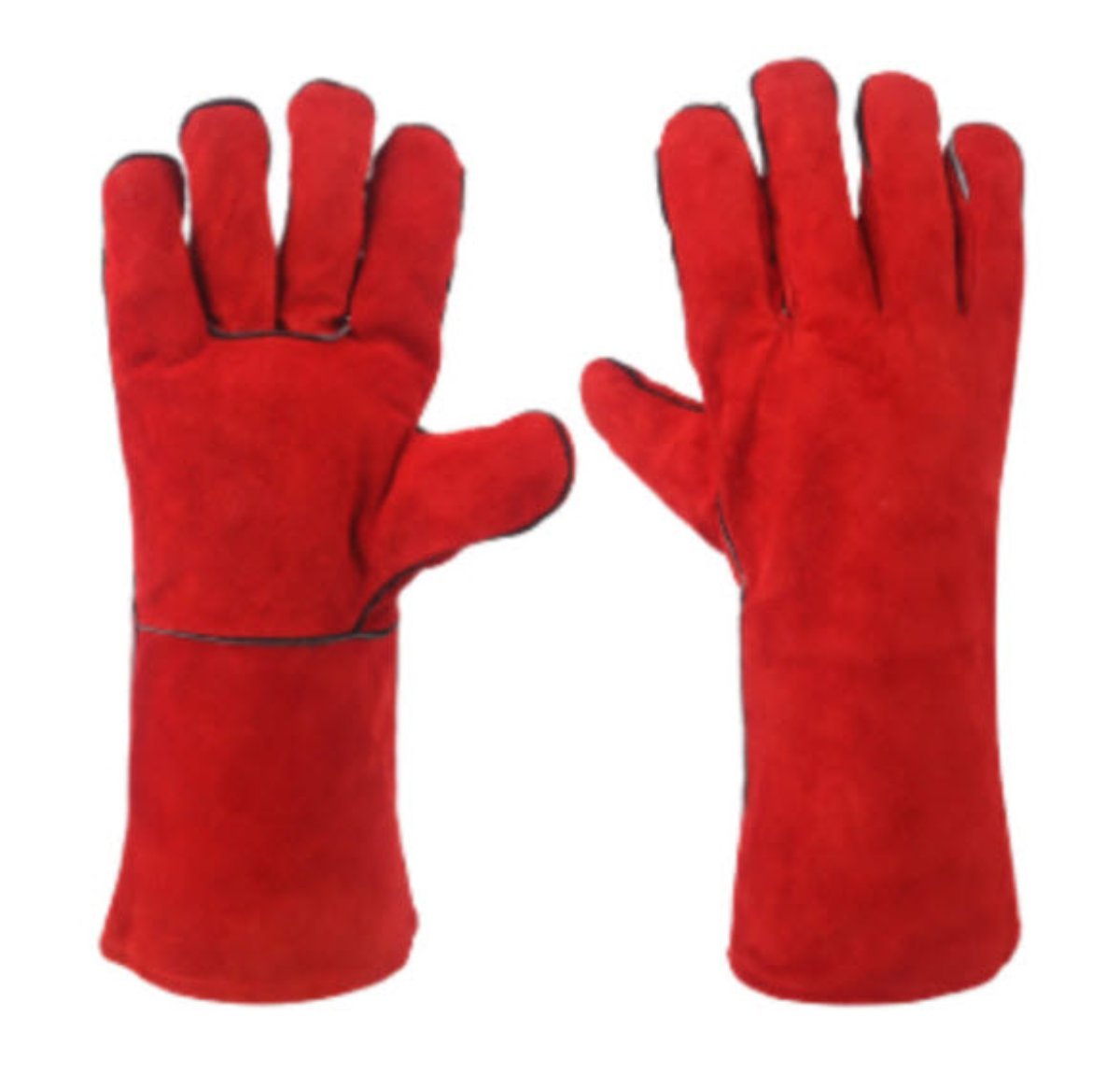 HotGuard™ Autoclave Gloves, resistant to 260°C (500°F), 14 x 7in (36 x 18cm), red, 1 pair