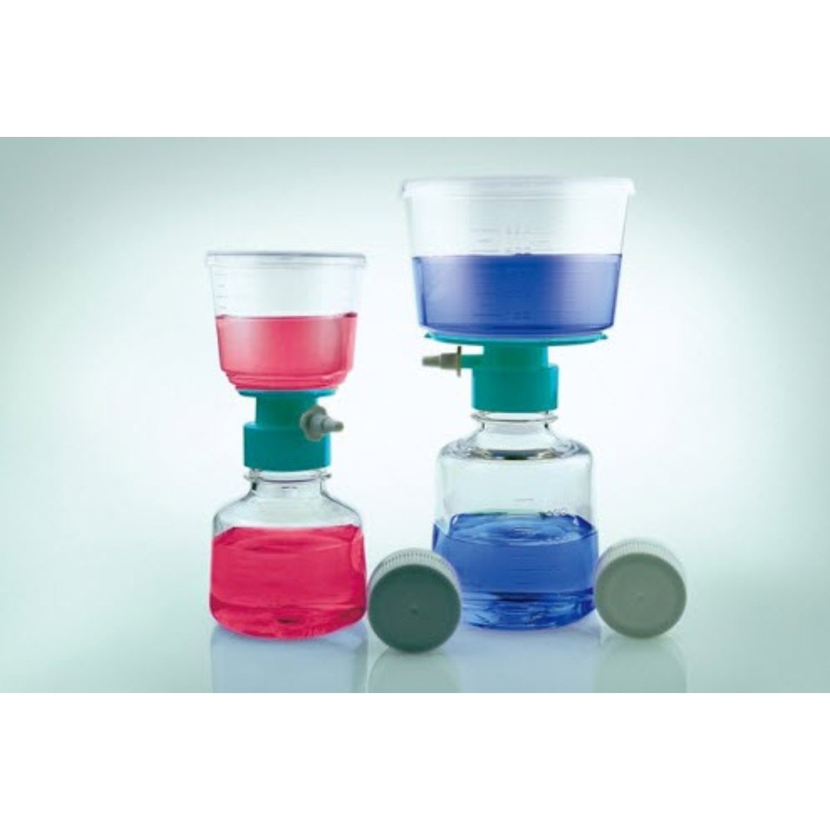 1000 mL Bottle Top Vacuum Filter, 0.22 μm, PVDF, Sterile,1/pk, 24/cs