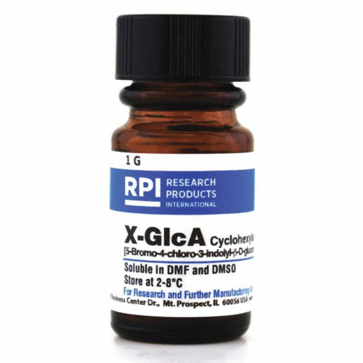 X-GlcA Cyclohexylammonium Salt, 5-Bromo-4-chloro-3-indolyl-B-D-glucuronic acid, cyclohexylammonium salt, 1 Gram CAS# 114162-64-0
