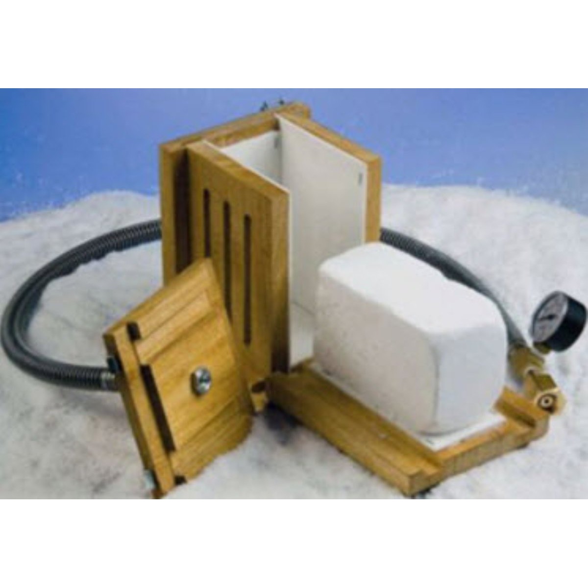 SCILOGEX DILVAC Dry-Ice Maker, c/w Pressure Hose and Pressure Gauge, USA version