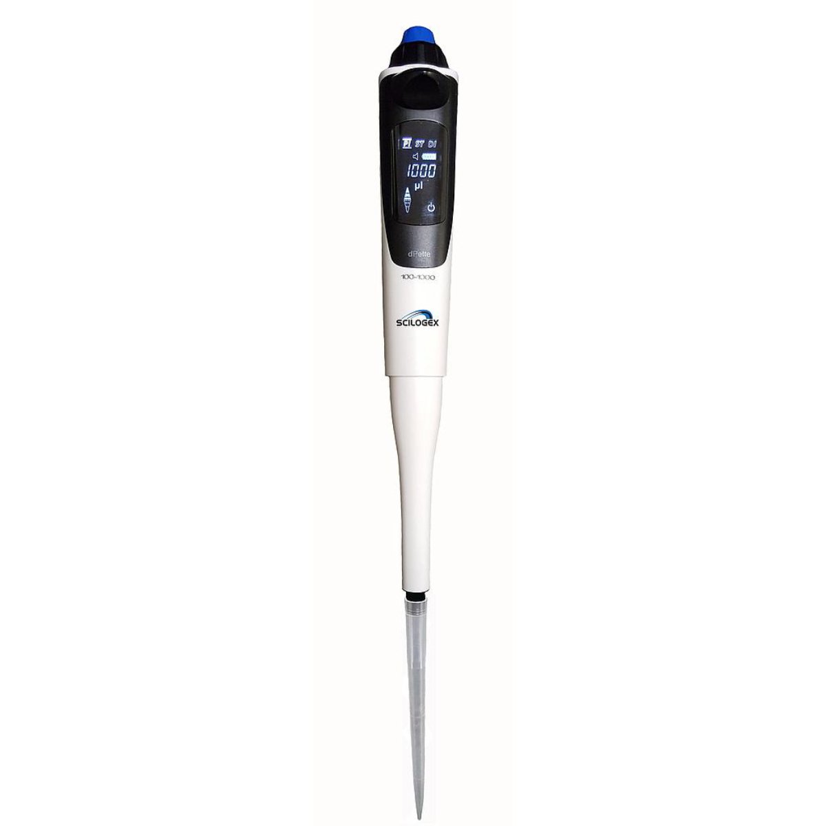iPette Plus Single Channel Electronic Pipettor, 100-1000ul, 110-220V, 50/60Hz, US Plug