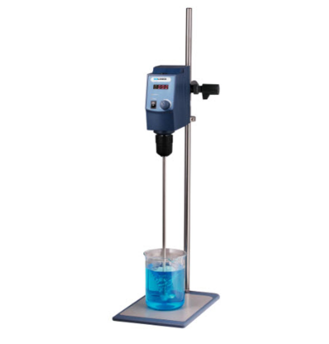 SCILOGEX SCI20-S Overhead LED Digital Stirrer, with s/steel cross stirrer, 20L Capacity, 100-220V 50/60Hz, US Plug