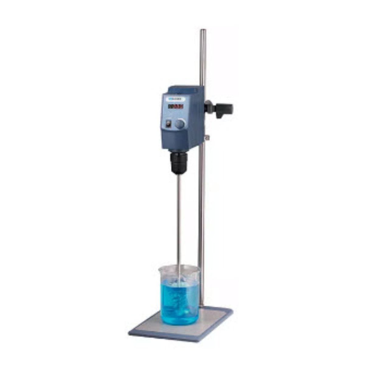 SCILOGEX SCI40-S Overhead LED Digital Stirrer, with s/steel cross stirrer, 40L Capacity, 100-220V 50/60Hz, US Plug