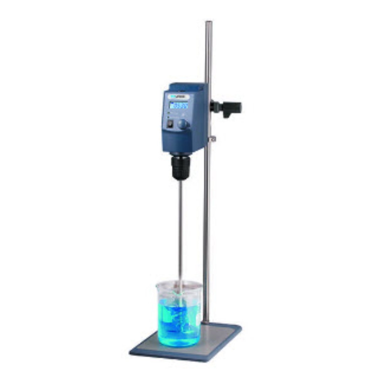 SCILOGEX SCI40-Pro Overhead LCD Digital Stirrer, with stand and s/steel cross srirrer, 40L Capacity, 100-220V 50/60Hz, US Plug