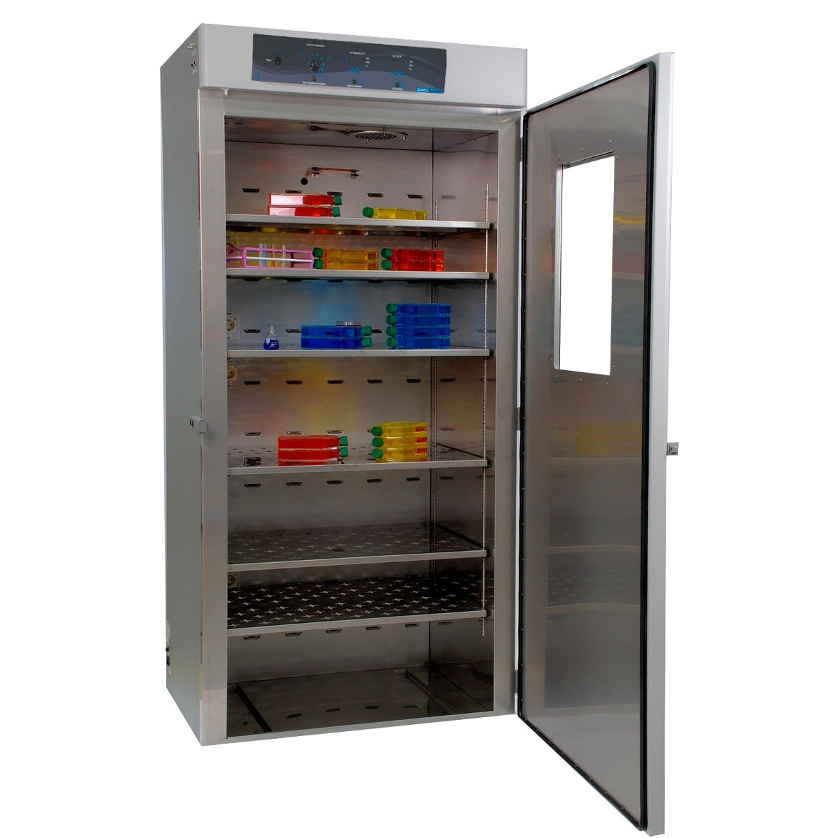 CO2 INCUBATOR, LARGE CAPACITY, 40 CU FT, DRY ONLY, IR, SOLID DOOR w/ VIEW, OUTLET, ACCESS PORT, 115V