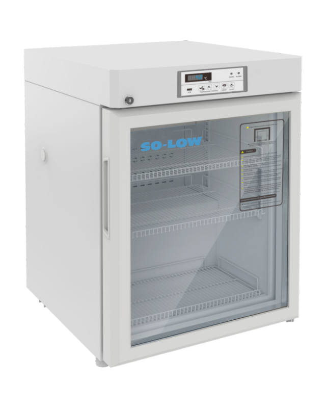 Undercounter/Countertop Refrigerator 1C to 7C, 4.6 cu.ft. With Glass Door, Auto defrost, 115V