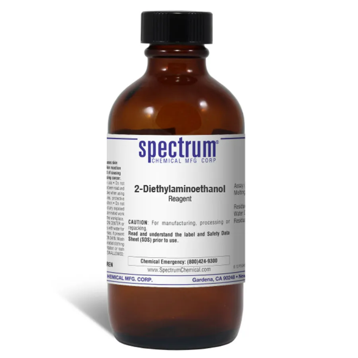 2-Diethylaminoethanol, Reagent, 100mL, CAS# 100-37-8