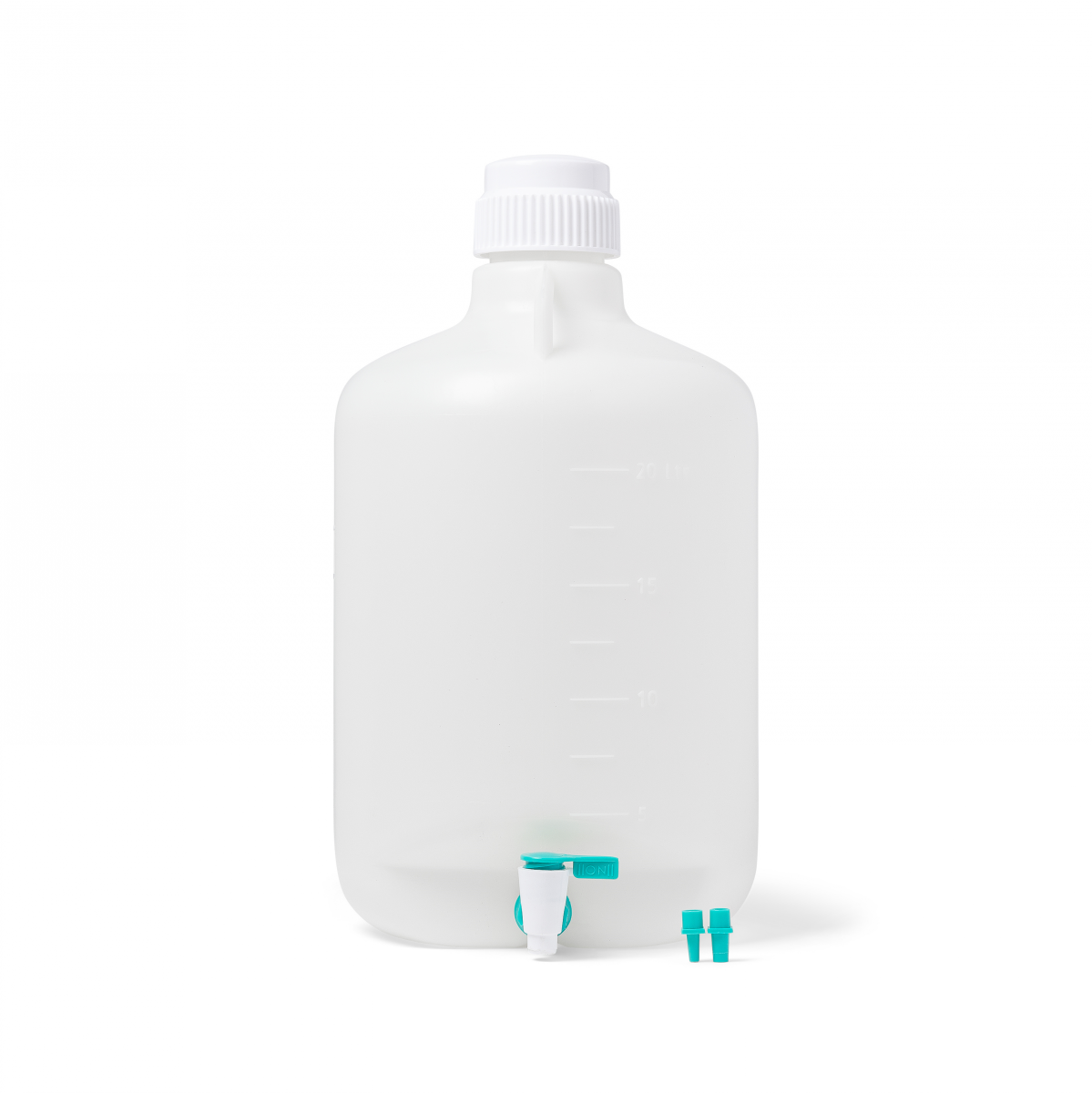 United Scientific™ Carboy W/Stopcock, PP, 20-Liter